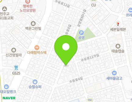 서울특별시 강북구 삼양로80나길 28-1 (수유동) 지도