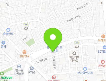 서울특별시 강북구 수유로 62-1 (수유동) 지도