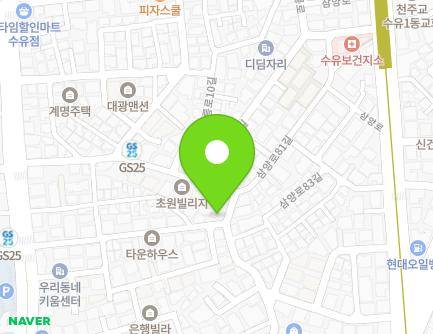 서울특별시 강북구 인수봉로38길 35 (수유동) 지도