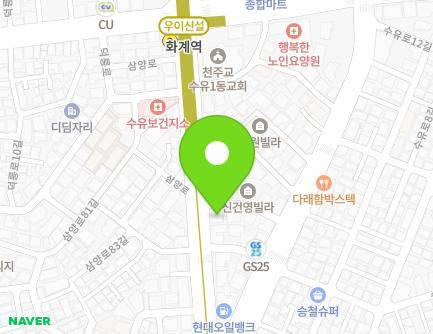 서울특별시 강북구 삼양로 326 (수유동) 지도