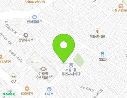 서울특별시 강북구 한천로144길 31 (수유동) 지도