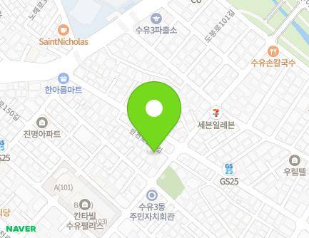 서울특별시 강북구 한천로144길 41-1 (수유동) 지도