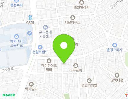 서울특별시 강북구 인수봉로32길 18-3 (수유동) 지도