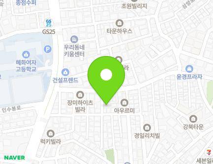 서울특별시 강북구 인수봉로32길 18-5 (수유동) 지도