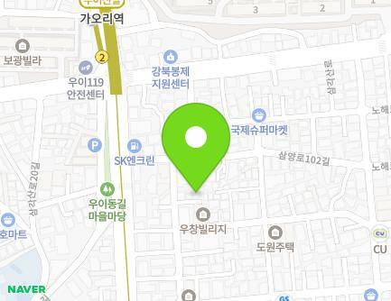 서울특별시 강북구 삼각산로24길 27-5 (수유동) 지도