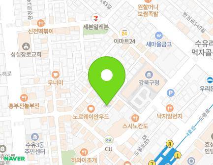 서울특별시 강북구 도봉로87길 26-19 (수유동) 지도