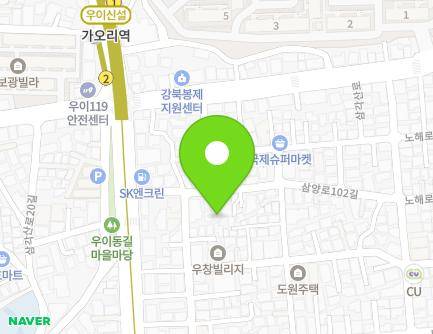 서울특별시 강북구 삼양로102길 16-3 (수유동) 지도