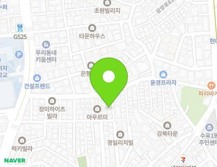 서울특별시 강북구 삼양로79길 39-6 (수유동) 지도