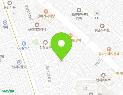 서울특별시 강북구 삼양로124길 29-5 (수유동) 지도