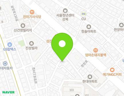 서울특별시 강북구 삼양로124길 40 (수유동) 지도