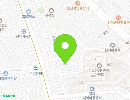 서울특별시 강북구 삼양로124길 14-6 (수유동) 지도