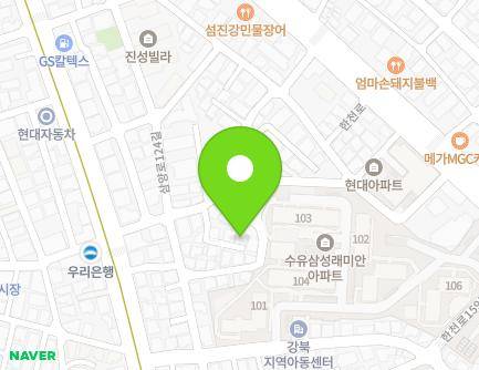 서울특별시 강북구 삼양로124길 14-11 (수유동) 지도