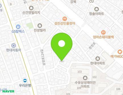 서울특별시 강북구 삼양로122길 33-6 (수유동) 지도