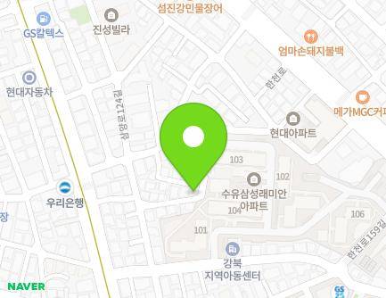 서울특별시 강북구 삼양로122길 23 (수유동) 지도