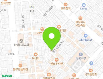 서울특별시 강북구 한천로139가길 25-22 (수유동) 지도