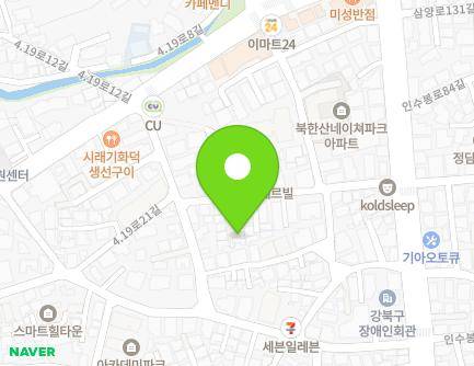 서울특별시 강북구 인수봉로81길 27-7 (수유동) 지도