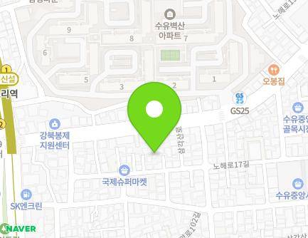 서울특별시 강북구 노해로17길 56-3 (수유동) 지도