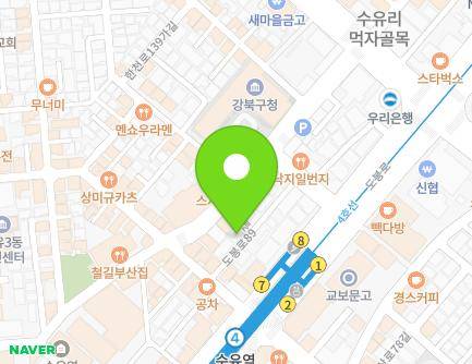 서울특별시 강북구 도봉로89길 5-14 (수유동) 지도