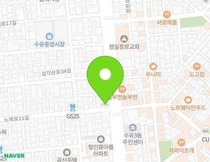 서울특별시 강북구 노해로 39 (수유동) 지도