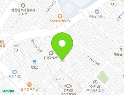 서울특별시 강북구 한천로148길 28-12 (수유동) 지도