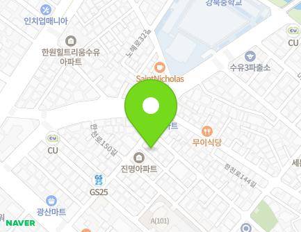 서울특별시 강북구 한천로148길 28-3 (수유동) 지도