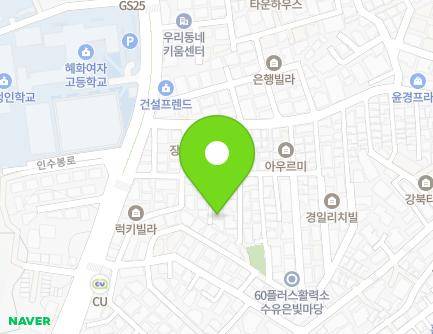 서울특별시 강북구 인수봉로30길 16-7 (수유동) 지도