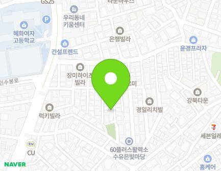 서울특별시 강북구 인수봉로30길 26-8 (수유동) 지도