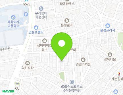 서울특별시 강북구 인수봉로30길 26-6 (수유동) 지도