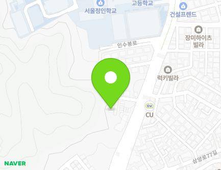 서울특별시 강북구 인수봉로27길 7-6 (수유동) 지도