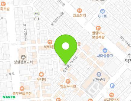 서울특별시 강북구 한천로139가길 25-18 (수유동) 지도