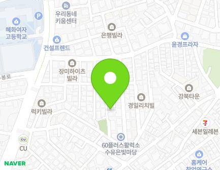 서울특별시 강북구 인수봉로30길 26-11 (수유동) 지도