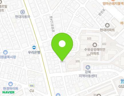 서울특별시 강북구 삼양로118길 7-8 (수유동) 지도