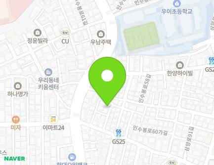 서울특별시 강북구 인수봉로56길 9-19 (수유동) 지도