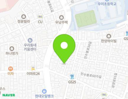 서울특별시 강북구 인수봉로56길 9-17 (수유동) 지도