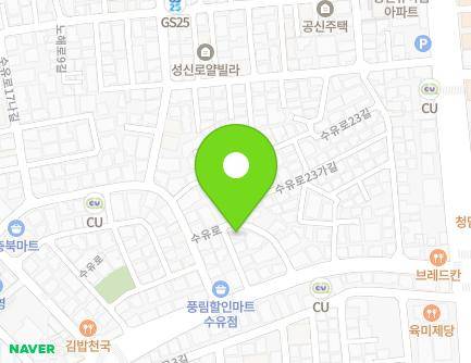 서울특별시 강북구 수유로 65-10 (수유동) 지도