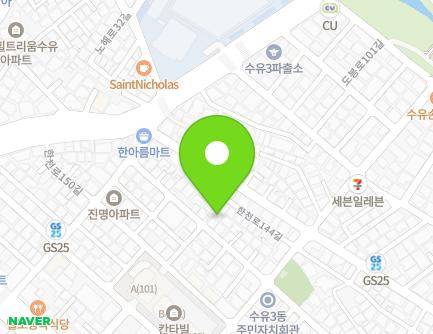 서울특별시 강북구 도봉로95길 64-4 (수유동) 지도