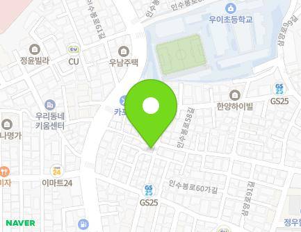 서울특별시 강북구 인수봉로52가길 39 (수유동) 지도