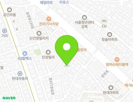 서울특별시 강북구 삼양로124길 29-8 (수유동) 지도