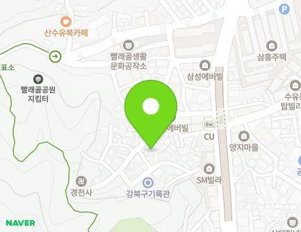 서울특별시 강북구 인수봉로23가길 33-1 (수유동) 지도