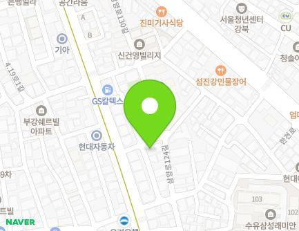 서울특별시 강북구 삼양로124길 5-14 (수유동) 지도