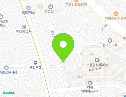 서울특별시 강북구 삼양로124길 14-8 (수유동) 지도