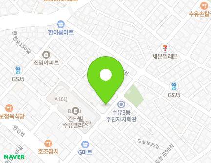 서울특별시 강북구 한천로144길 27 (수유동) 지도