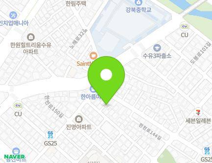 서울특별시 강북구 도봉로95길 76-3 (수유동) 지도