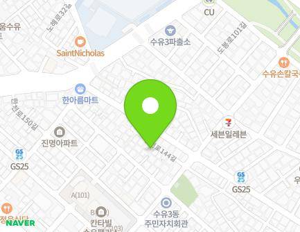 서울특별시 강북구 한천로144길 41-9 (수유동) 지도