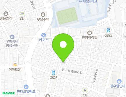 서울특별시 강북구 인수봉로56길 19-8 (수유동) 지도