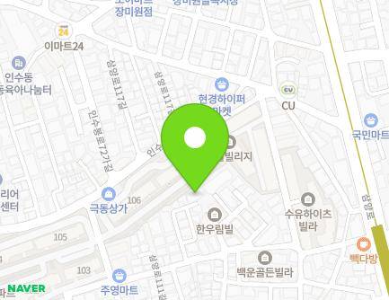 서울특별시 강북구 삼양로111길 40-15 (수유동) 지도