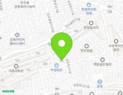 서울특별시 강북구 삼양로111길 48-7 (수유동) 지도