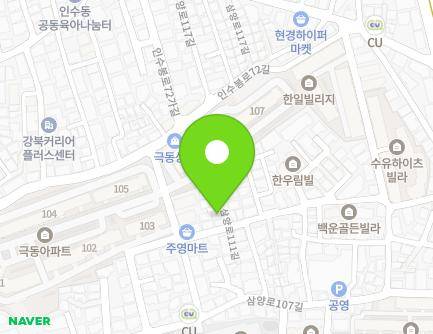 서울특별시 강북구 삼양로111길 48-1 (수유동) 지도