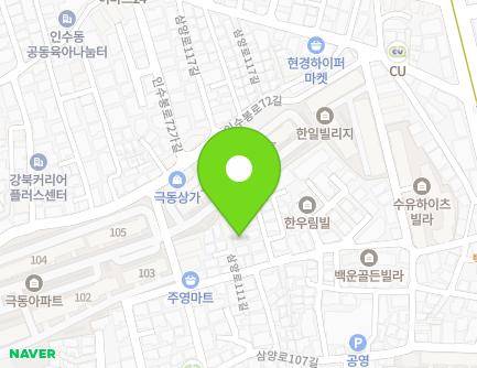 서울특별시 강북구 삼양로111길 48-8 (수유동) 지도