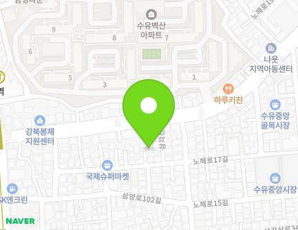 서울특별시 강북구 노해로17길 56-4 (수유동) 지도